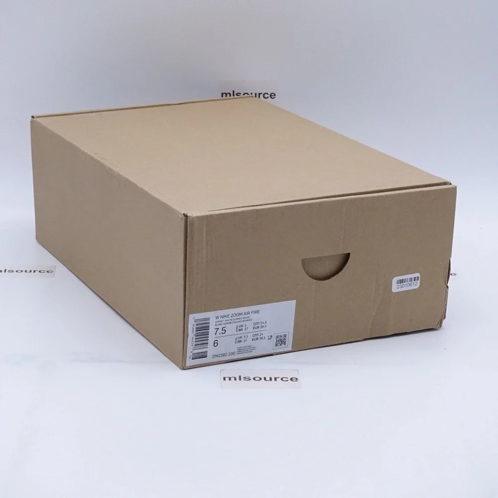 NEW Nike Zoom Air Fire Sneakers DN1392-100 Summit White - Picture 10 of 15